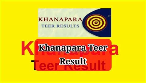 teer kp previous result|Khanapara Teer Result Today .